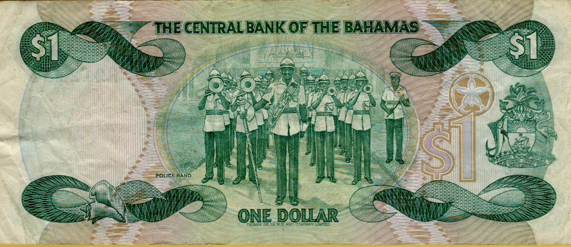 Bahamas 1 1986 VF P-43/a